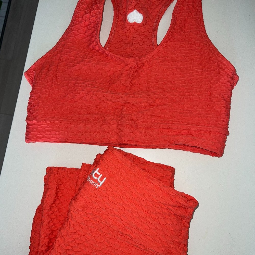 Booty by Brabants Coral Croco Set